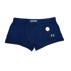 شورت مردانه مدل نیم پا پنبه لاکرا رنگ سرمه ای