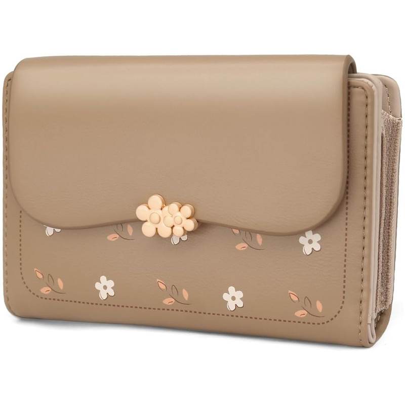 کیف پول زنانه پرتیزس مدل گلدار کد 2020032