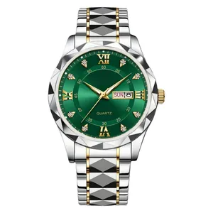 ساعت مچی عقربه‌ای کوارتز مردانه مدل دی دیت بند استیل تراش الماسی کد C1.4