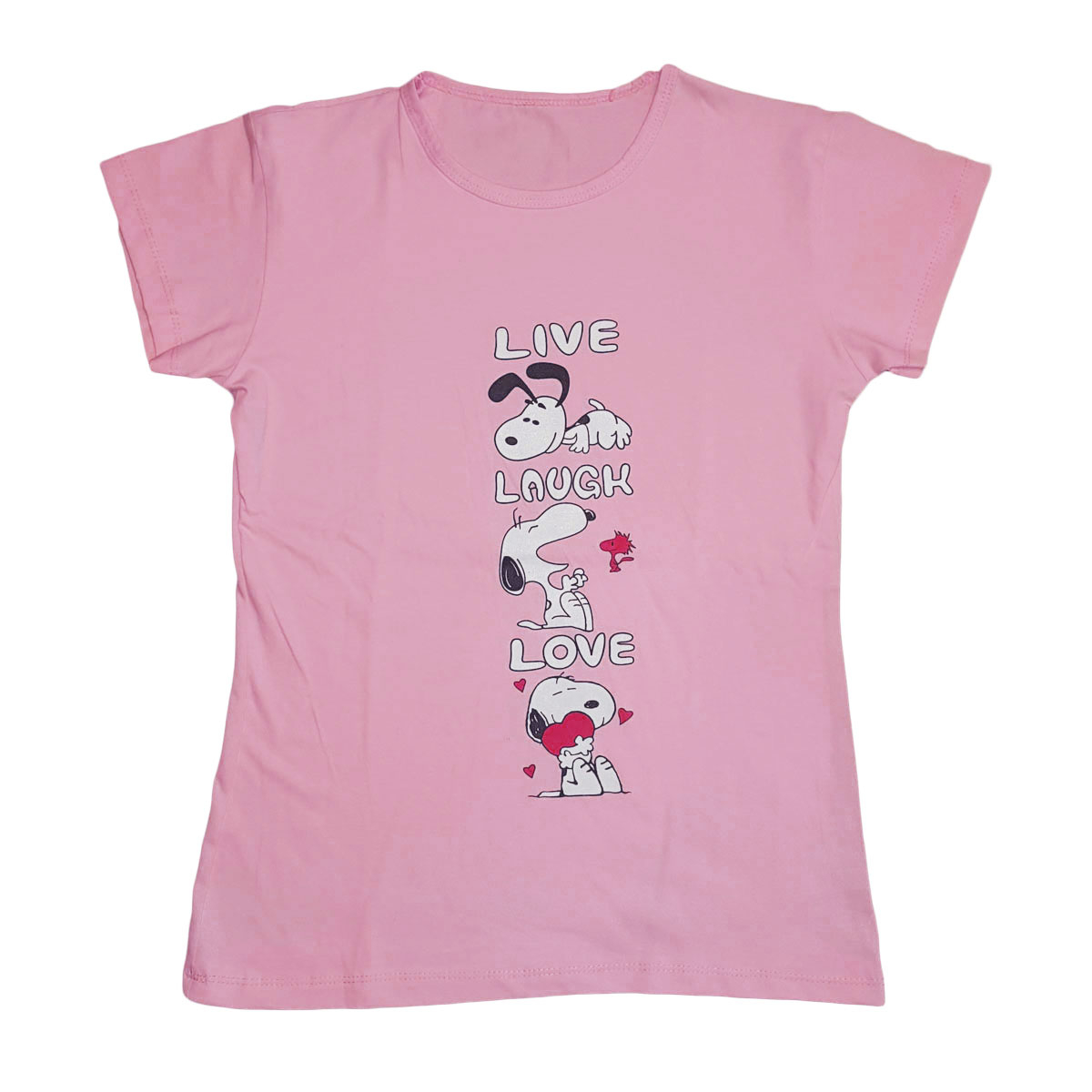 تی شرت آستین کوتاه دخترانه مدل SNO 24