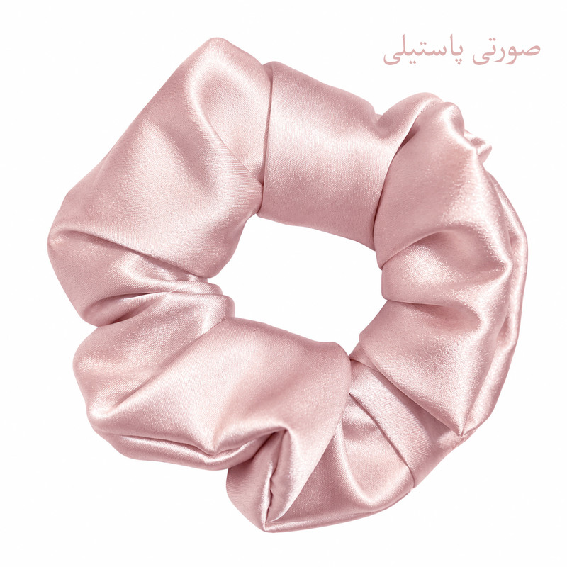 کش مو اسکرانچی زنانه مدل ساتن کد 6010732