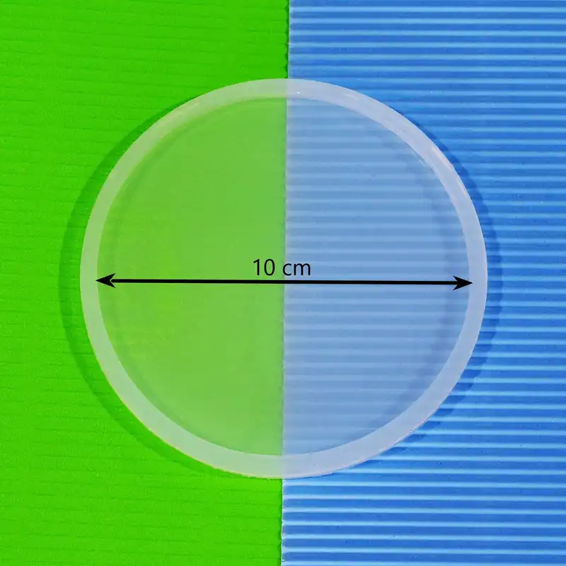 قالب رزین مدل زیرلیوانی طرح دایره