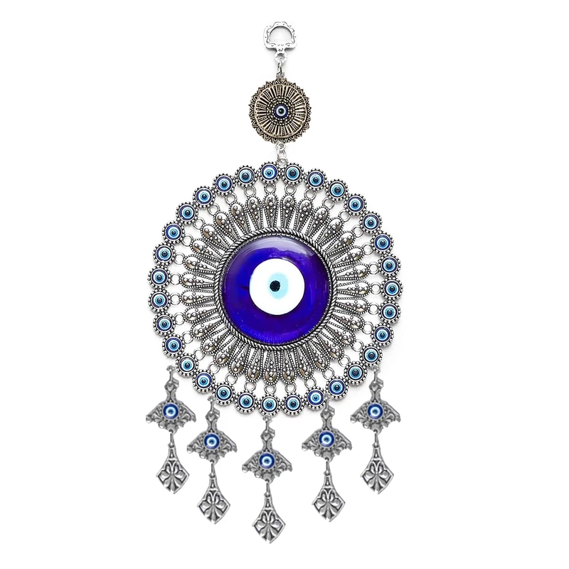 آویز تزیینی طرح چشم نظر مدل دایره ای کد  814462