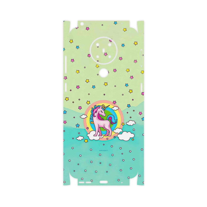 برچسب پوششی ماهوت مدل Rainbow unicorn adventure-FullSkin مناسب برای گوشی موبایل نوکیا 5.3