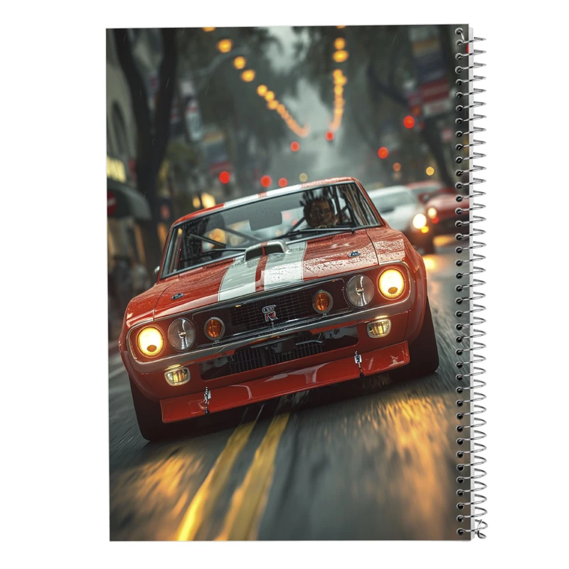 دفتر نقاشی 50 برگ مدوپد مدل need for speed کد DF13661