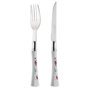 ست کارد و چنگال میوه خوری 12 پارچه دارلینگتون مدل  BLUMEN-TULIP 