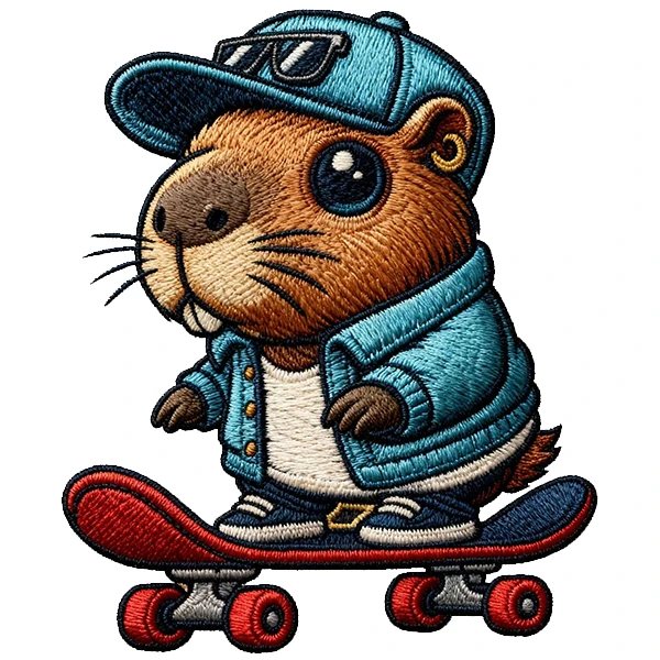 استیکر پارچه و لباس پاد آفرین طرح کارتونی کد 5146