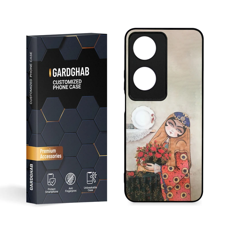 کاور گارد قاب مدل دخترانه مناسب برای گوشی موبایل آنر X7B
