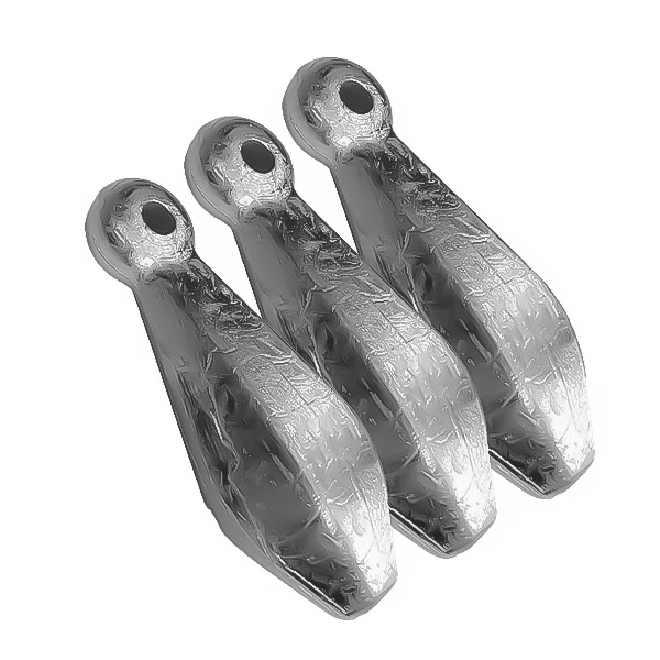 سرب ماهیگیری مدل پرتابی کد 30g بسته 3 عددی