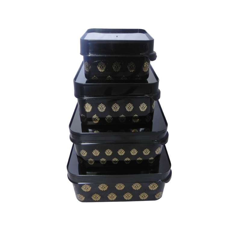 ظرف مربا و عسل کد 0076 بسته 4 عددی