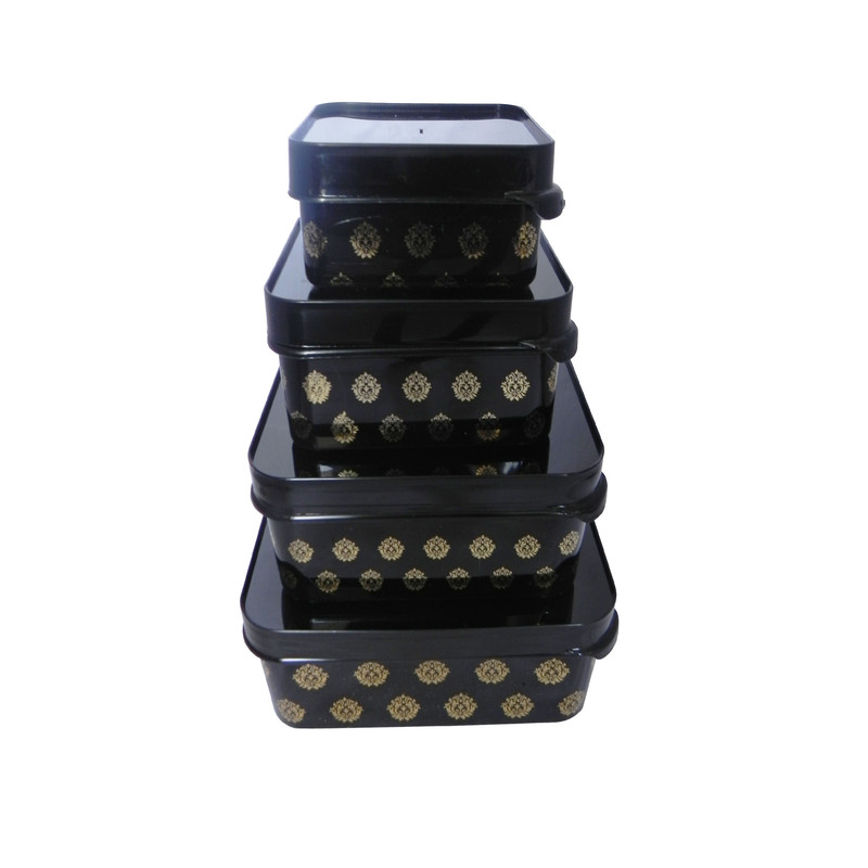 ظرف مربا و عسل کد 0076 بسته 4 عددی