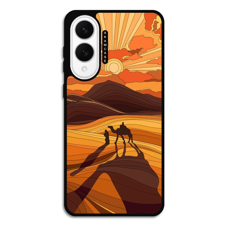 کاور آکام مدل AMC-WSGS25E-DESERT-8 مناسب برای گوشی موبایل سامسونگ Galaxy S25 Edge