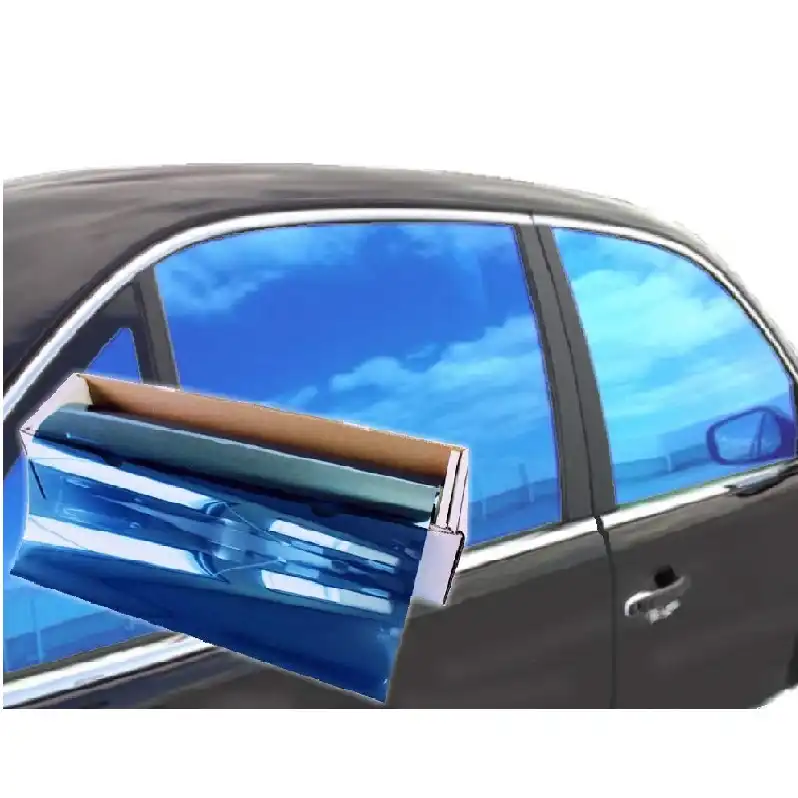 برچسب دودی شیشه خودرو مدل 01 رول سه متری