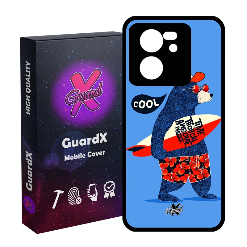 کاور گارد ایکس طرح Pet مدل Glass10220 مناسب برای گوشی موبایل شیائومی 13T/13T Pro/Redmi K60 Ultra