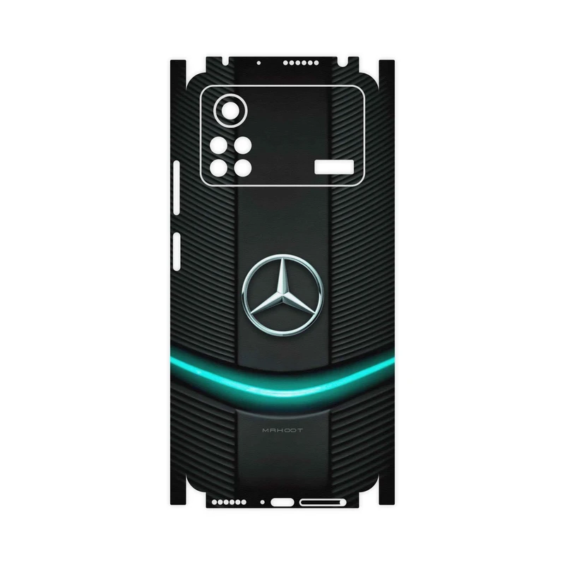 برچسب پوششی ماهوت مدل Mercedes-Benz-FullSkin مناسب برای گوشی موبایل شیائومی Poco X4 Pro 5G