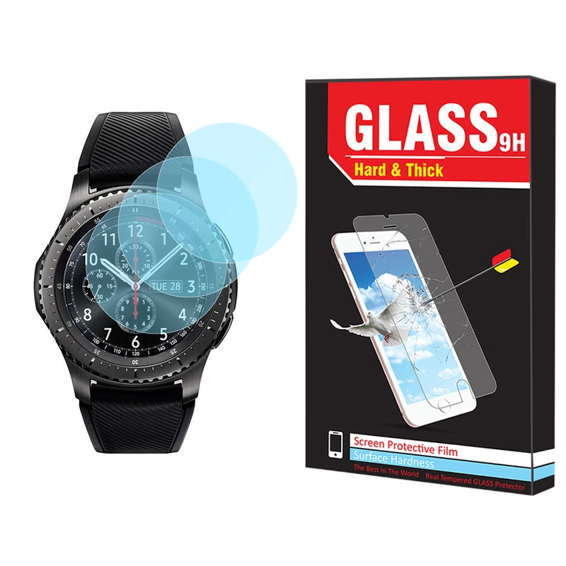 محافظ صفحه نمایش نانو هارد اند تیک مدل NHT مناسب برای ساعت هوشمند سامسونگ Galaxy Watch Gear S3 بسته سه عددی