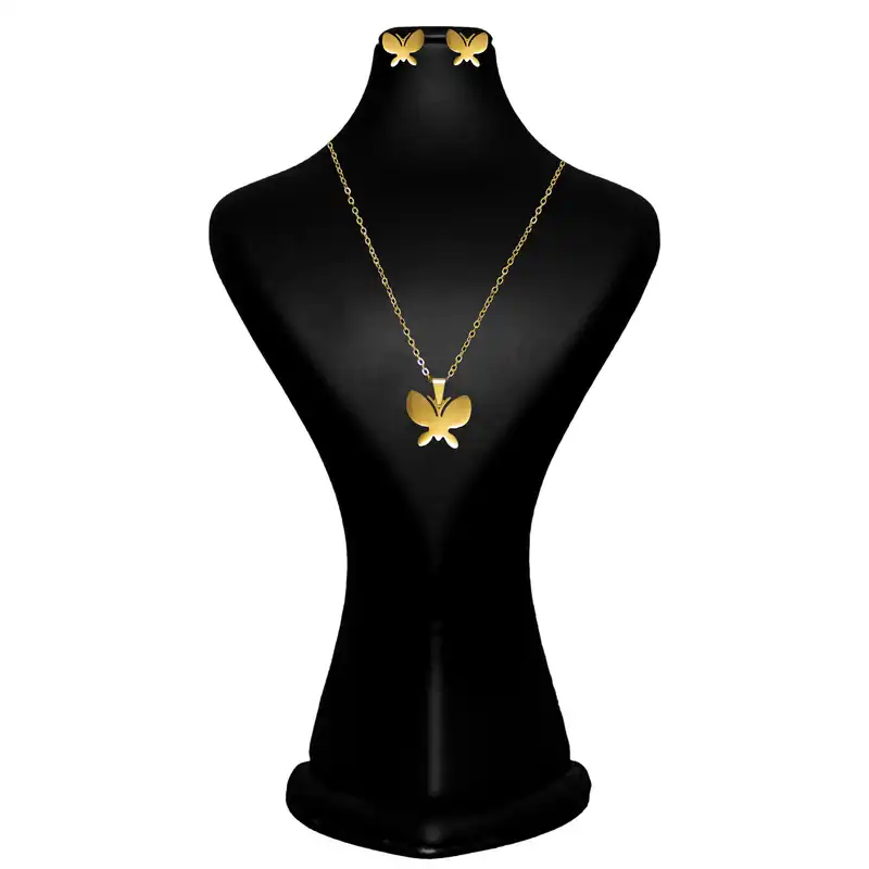 نیم ست زنانه طرح پروانه کد RKH_1643