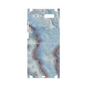 MAHOOT Blue-Ocean-Marble-FullSkin Cover Sticker for Samsung Galaxy Z Flip