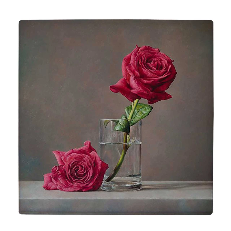 زیر لیوانی  طرح گل های رز کد    6087124_5180