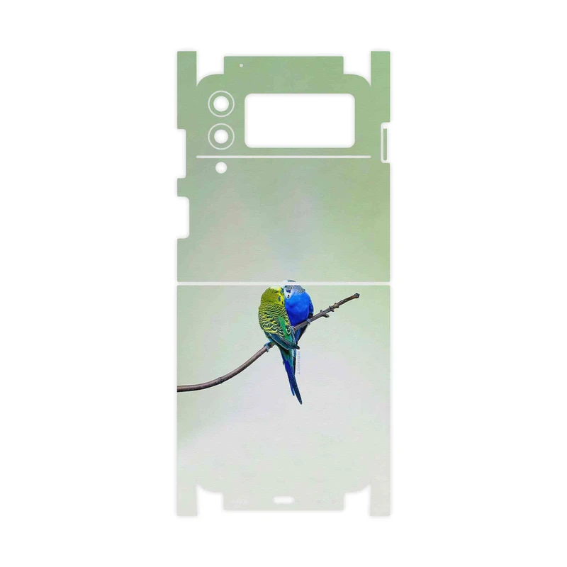 برچسب پوششی ماهوت مدل Lovebird-FullSkin مناسب برای گوشی موبایل سامسونگ Galaxy Z Flip3 5G