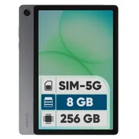 تبلت 11 اینچ سامسونگ مدل Galaxy Tab A11 Plus 5G، ظرفیت 256 گیگابایت و رم 8 گیگابایت، قابلیت پشتیبانی از سیم کارت، رزولوشن دوربین 8 مگاپیکسل 