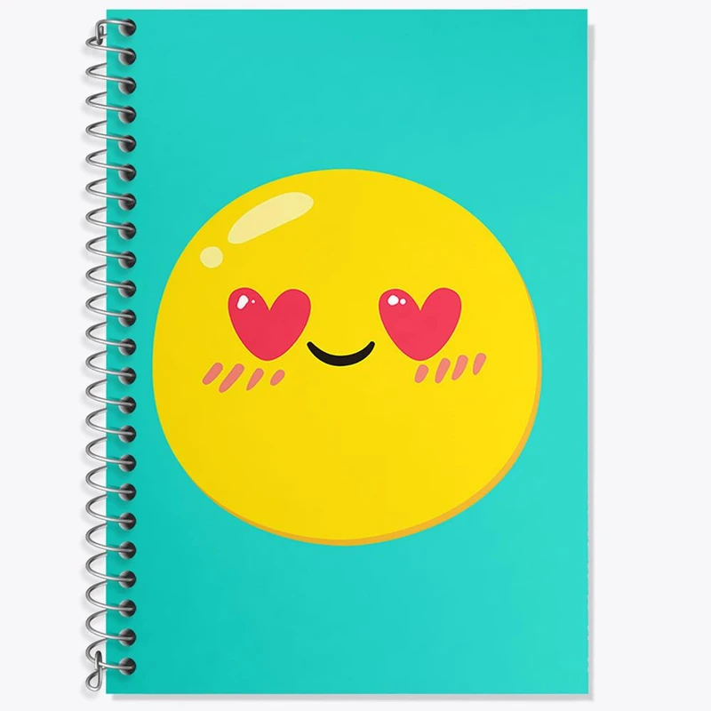 دفتر لغت 50 برگ خندالو مدل ایموجی Emoji کد 2993