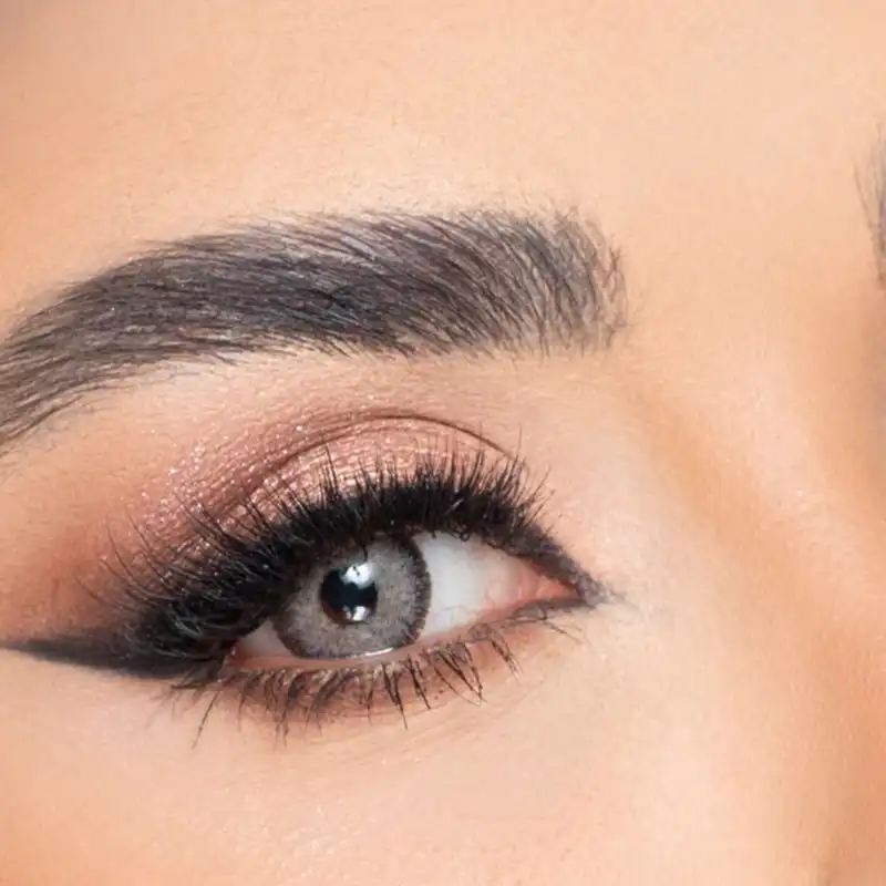 لنز چشم رویال ویژن کد 381 رنگ طوسی روشن دور دار