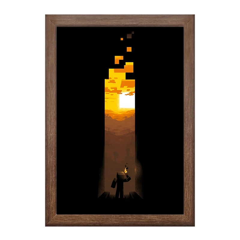 تابلو خندالو طرح ماینکرافت (Minecraft) کد F3489