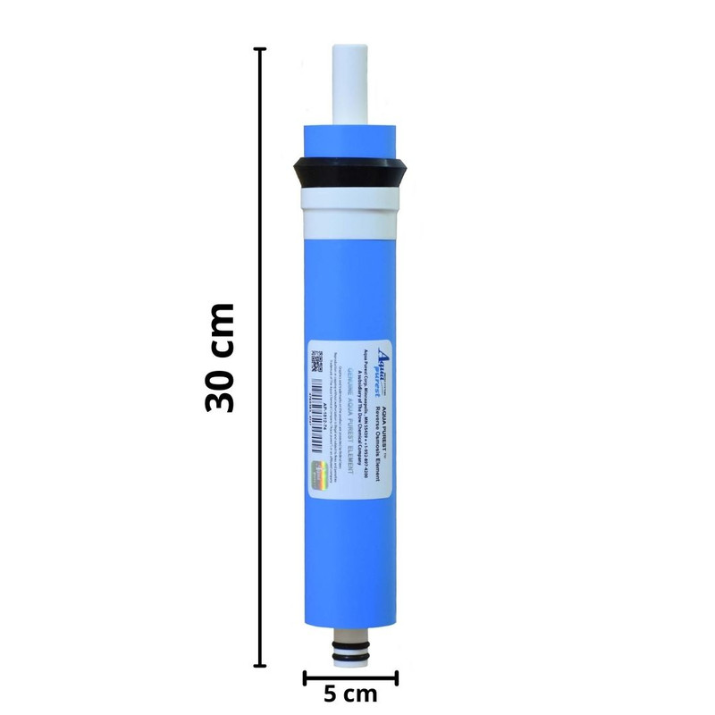 فیلتر ممبران دستگاه تصفیه آب آکوا پیورست مدل AP-75G به همراه محدود کننده فاضلاب مدل FLOW 300