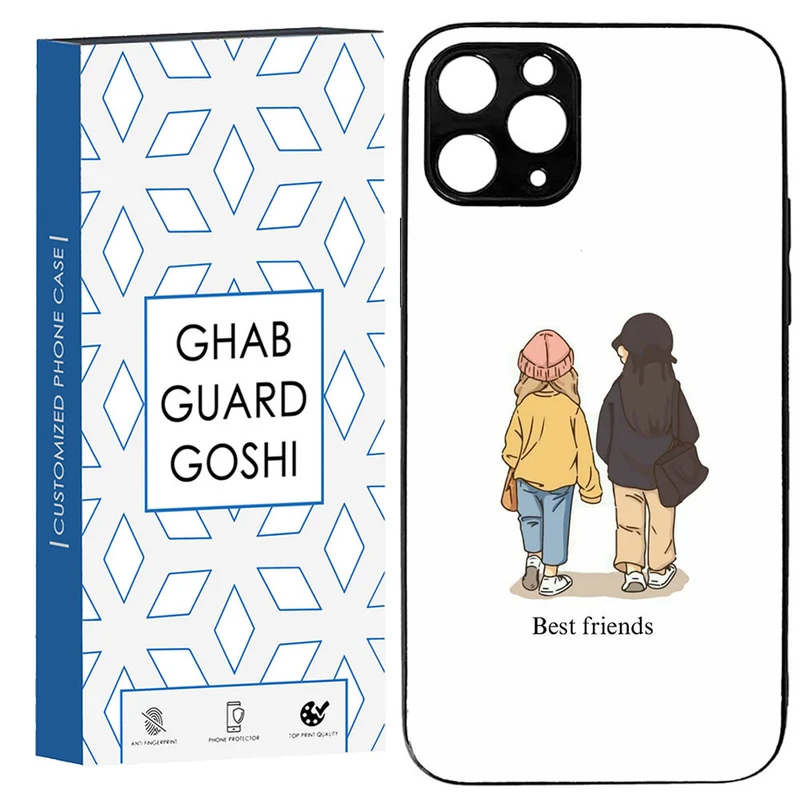کاور قاب گارد گوشی طرح دخترانه کد TPU-020 مناسب برای گوشی موبایل اپل IPHONE 12 pro max