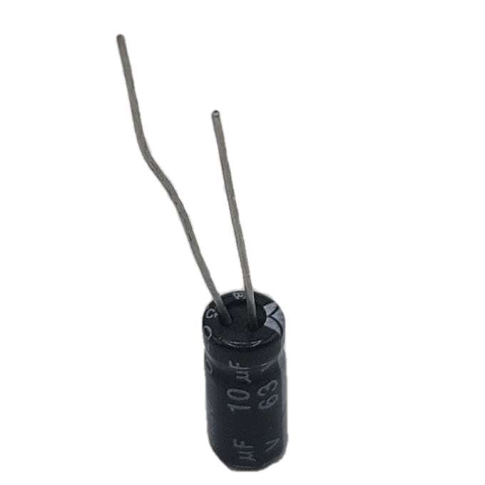خازن الکترولیت 10 میکروفاراد 63 ولت مدل JWCO