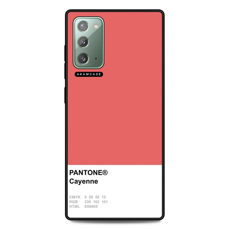 کاور آکام مدل AMC-WSGN20-PANTONE-26 مناسب برای گوشی موبایل سامسونگ Galaxy Note 20