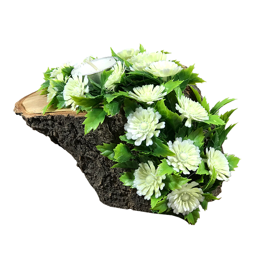 جاشمعی چوبی مدل آبشار کد 32