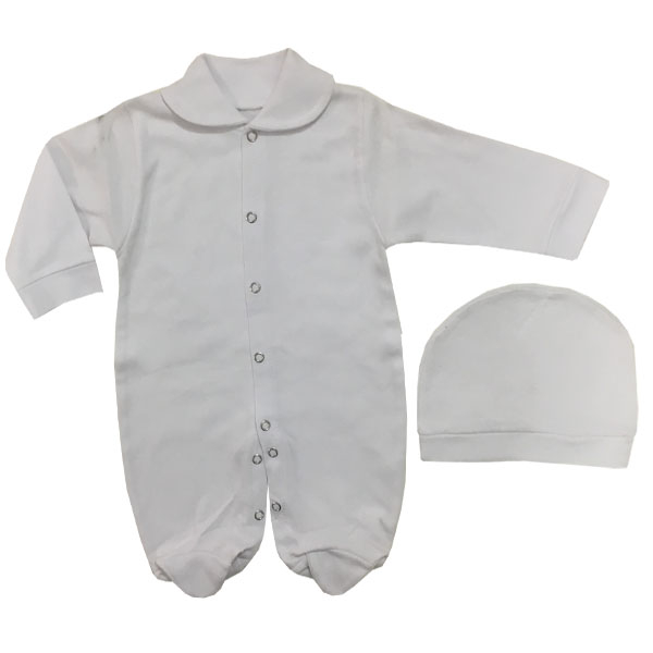 ست بادی و کلاه نوزادی کد 219