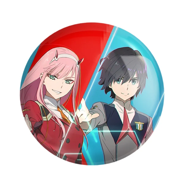 پیکسل خندالو مدل هیرو و زیروتو انیمه دارلینگ Darling کد 10508