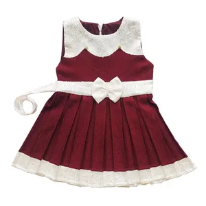 پیراهن دخترانه مدل پلیسه کد 300399