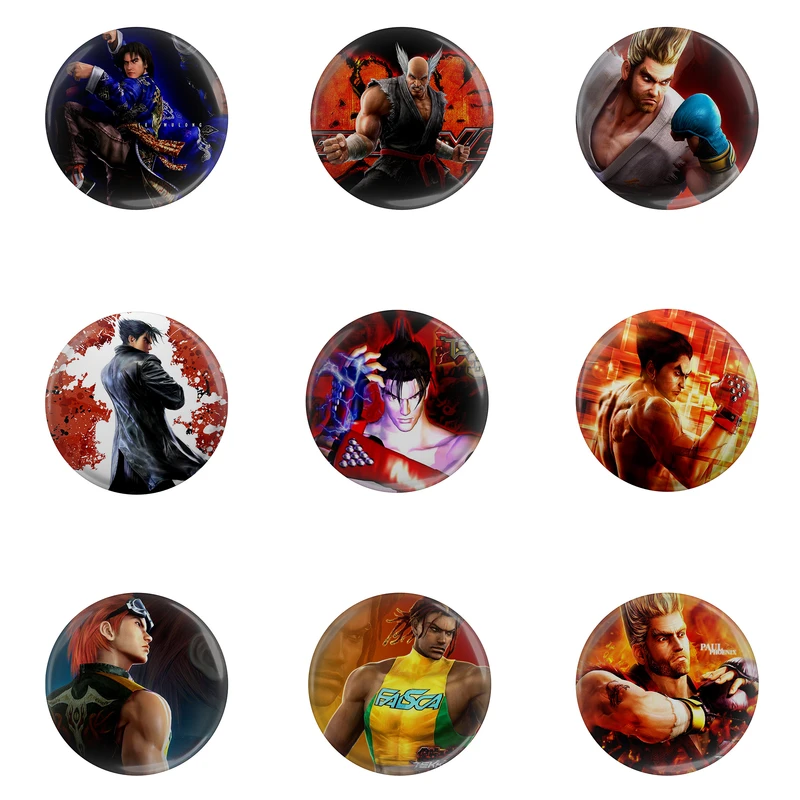 پیکسل مدل فیلم بازی تیکن S1-9 مجموعه 9 عددی 