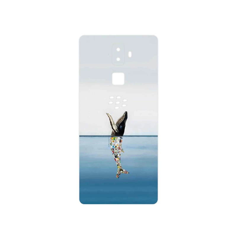 برچسب پوششی ماهوت مدل Collage of Sea Trash مناسب برای گوشی موبایل بلک بری Evolve