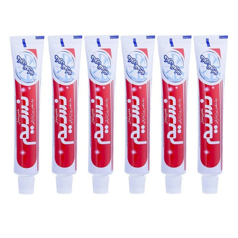 خمیر دندان نسیم مدل Fresh حجم 53 میلی لیتر بسته 6 عددی
