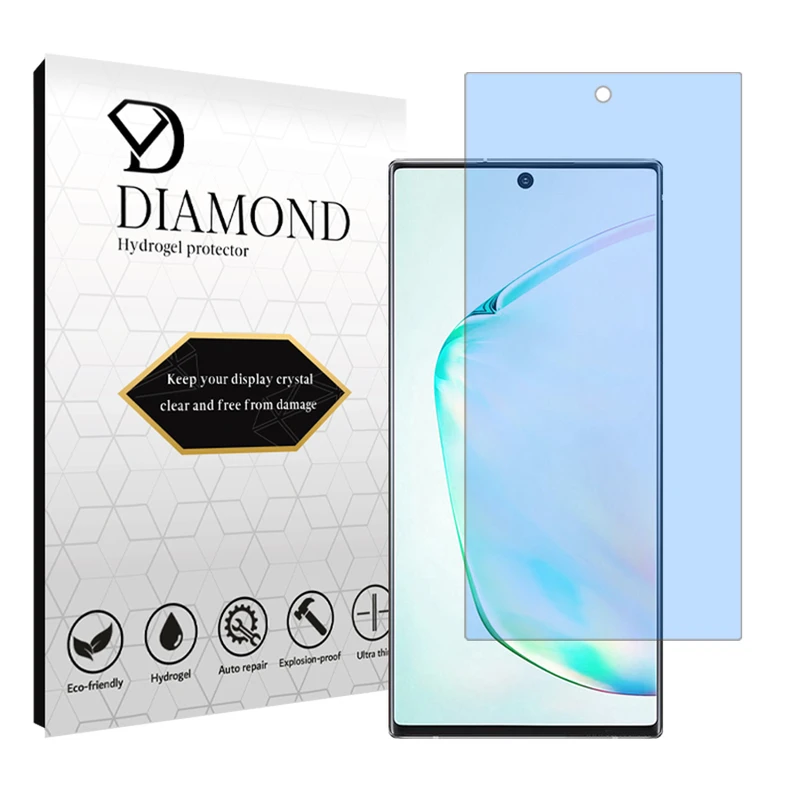 محافظ صفحه نمایش ضداشعه آبی دیاموند مدل Tough مناسب برای گوشی موبایل سامسونگ Galaxy Note10 Plus 5G