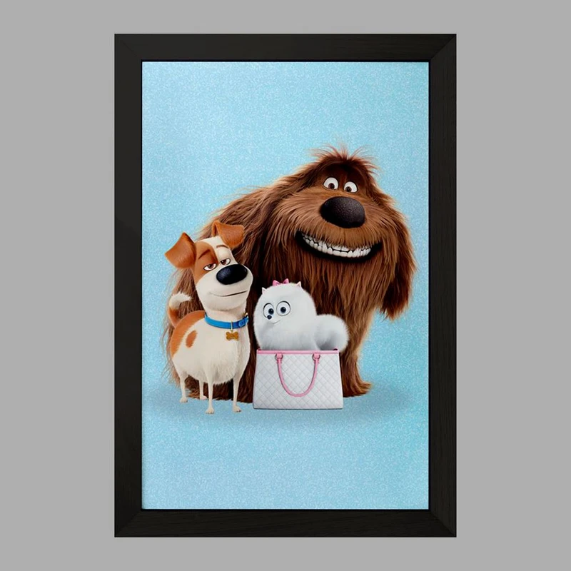 تابلو خندالو مدل زندگی پنهان حیوانات خانگی The Secret Life of Pets  کد 10683