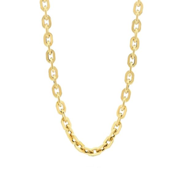 زنجیر طرح هرمس طلا 18 عیار زنانه گالری طلای همراز مدل زنجیری