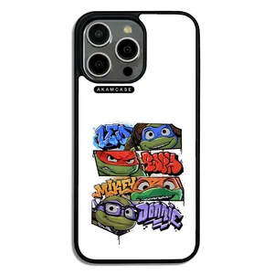 AKAM AMC-WA15PROMAX-NINJA TURTLES11 Cover For Apple iPhone 15 Pro Max