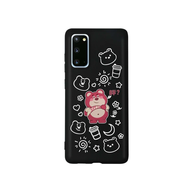 کاور طرح خرس بامزه کد t4637 مناسب برای گوشی موبایل سامسونگ Galaxy S20 FE