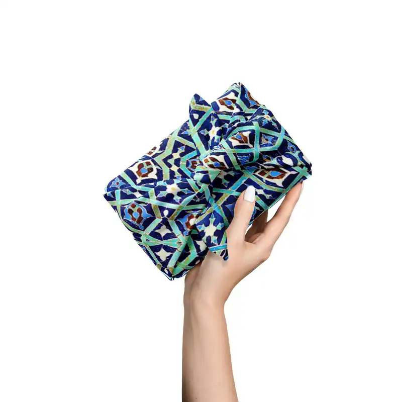 کاغذ کادو ترمه طراحان ایده مدل کاشی کد trm527