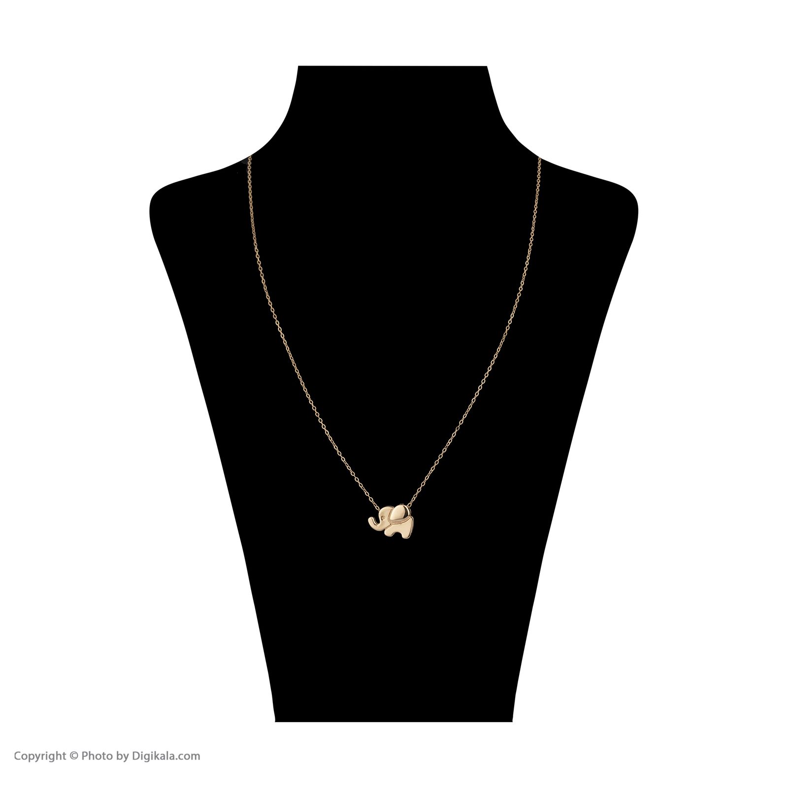 گردنبند طلا 18 عیار زنانه مایا ماهک مدل MM1744 -  - 2