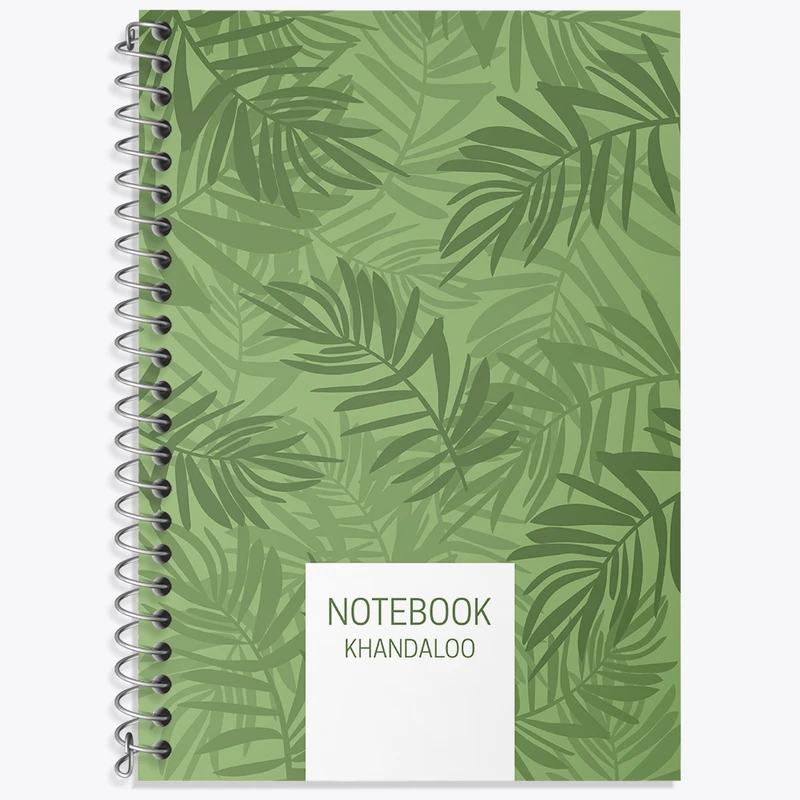 دفتر لغت 50 برگ خندالو طرح مینیمال کد N685