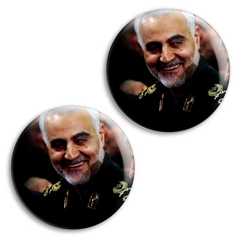 مگنت پرمانه طرح حاج قاسم سلیمانی کد pmag2.26962 مجموعه 2 عددی
