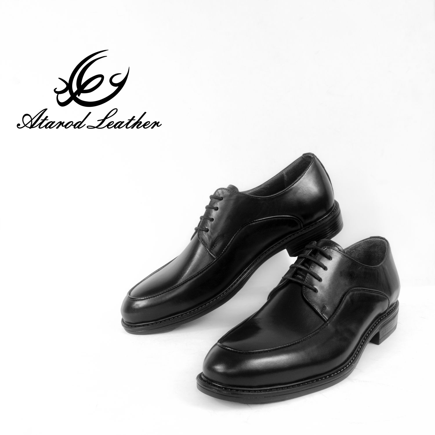 کفش مردانه چرم عطارد مدل چرم طبیعی کد SH241 - - 7