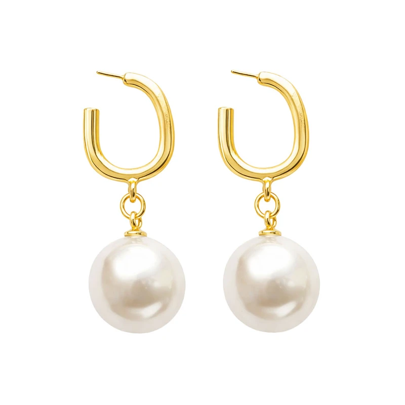 گوشواره میخی زنانه مدل مروارید کد 1242